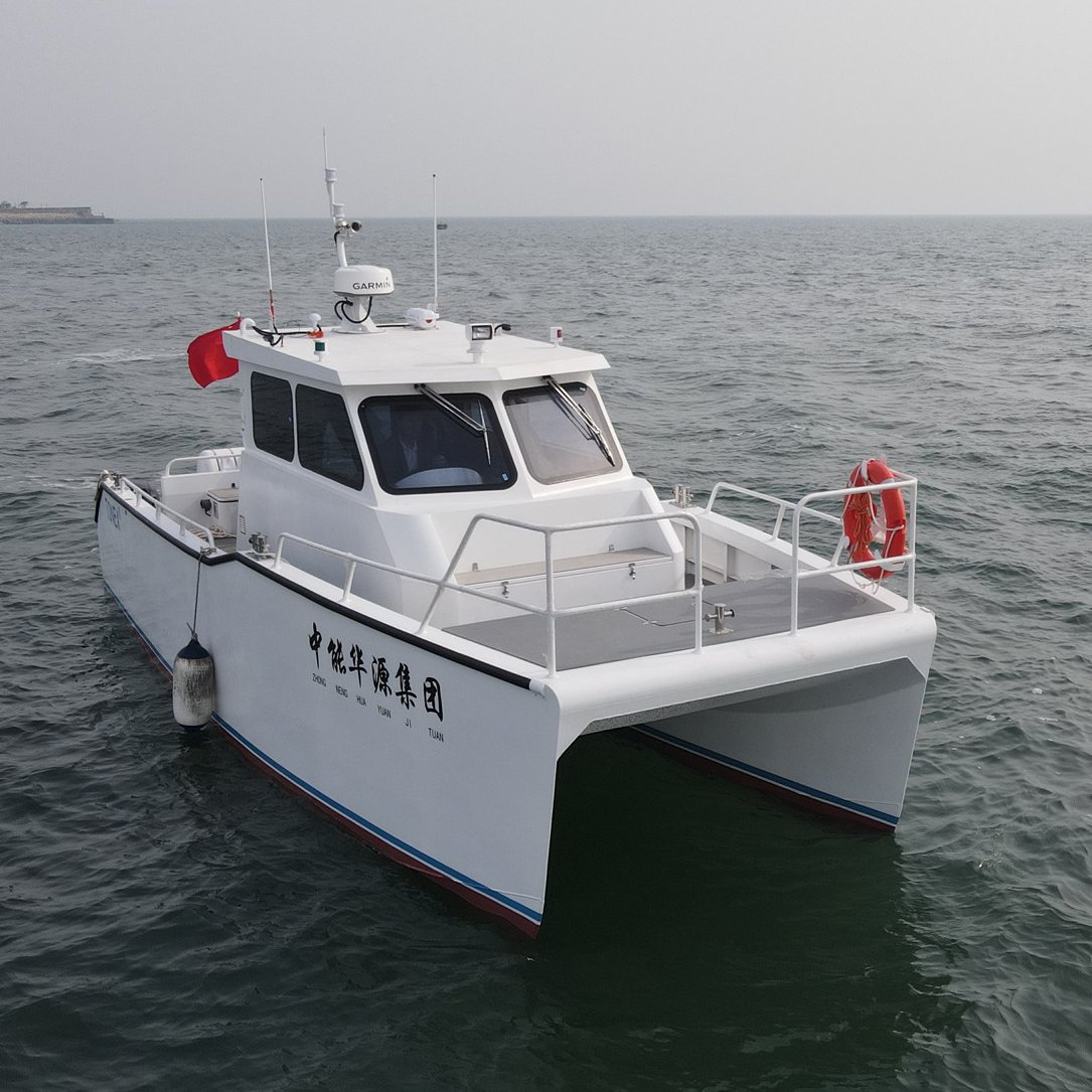 9m Cheap Aluminum Working and Fishing Boat with Outboard Engine